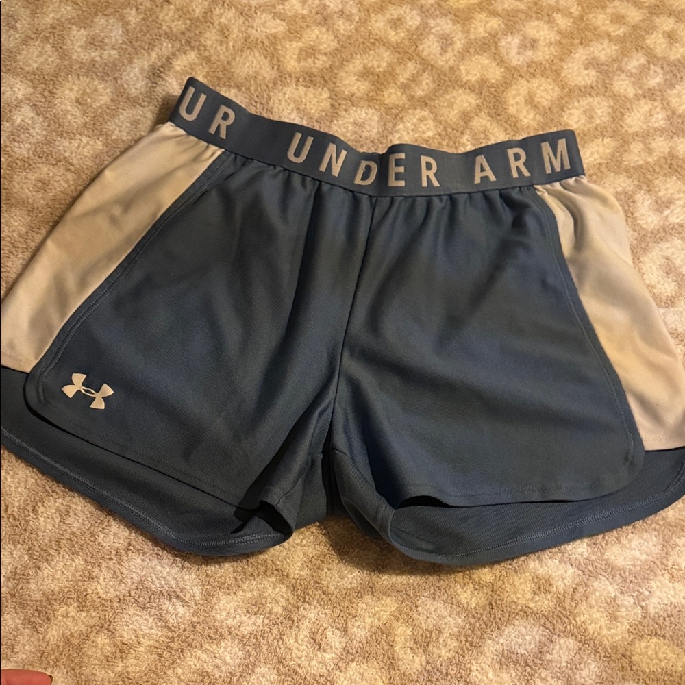 XSmall Under Armour Women's Blue and white Shorts
